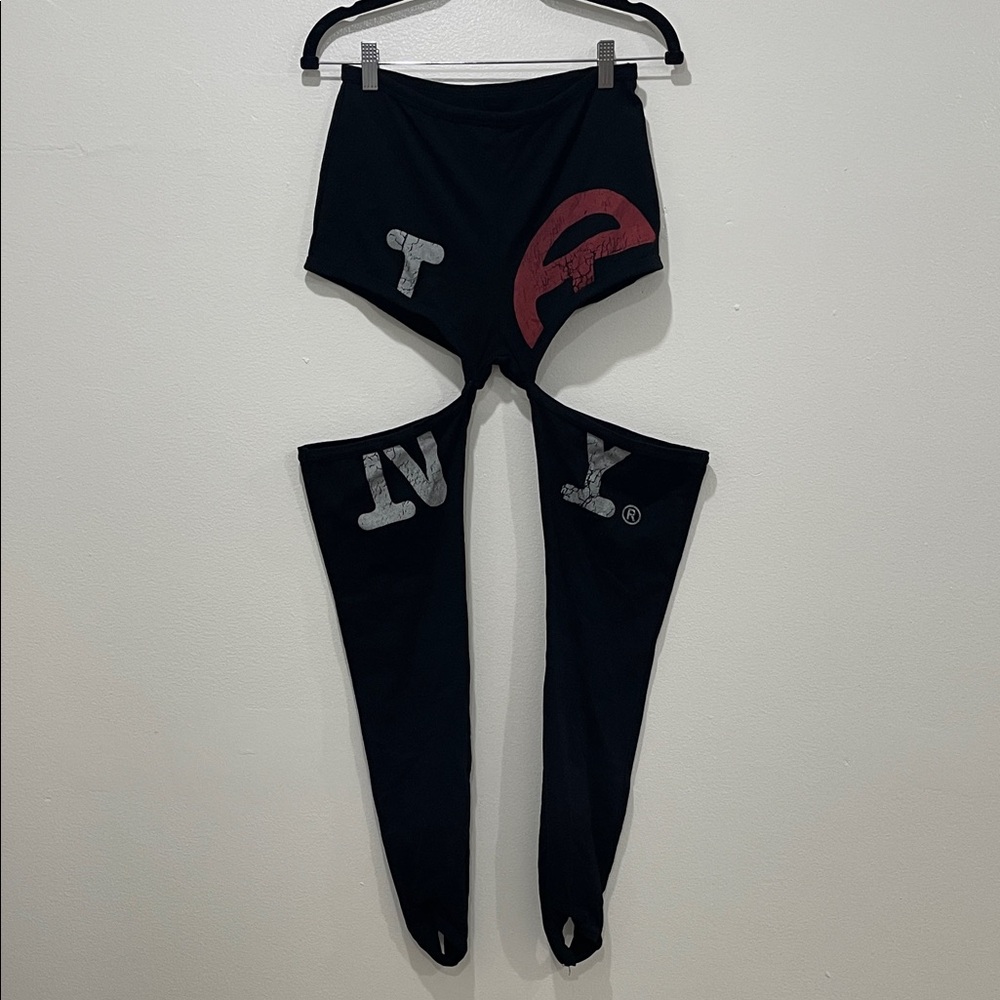 Telfar Thigh Hole Stirrup Legging ITCNY Black